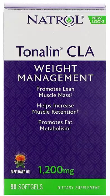 Кон'югована лінолева кислота - Natrol Tonalin CLA Weight Management — фото N2