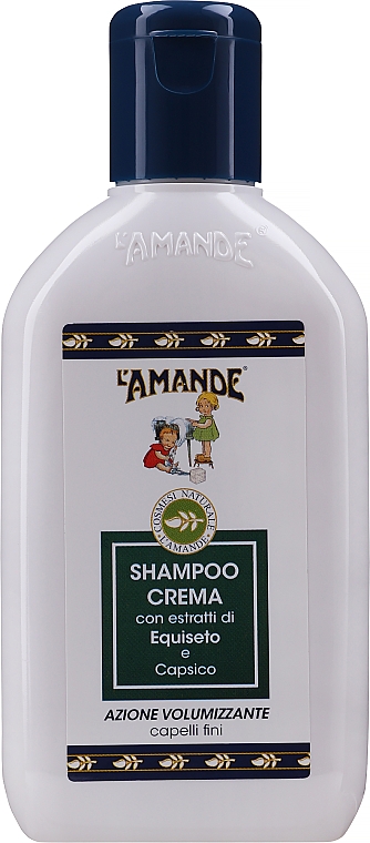 Кремовий шампунь для об'єму - L'Amande Marseille Shampoo Crema — фото N1