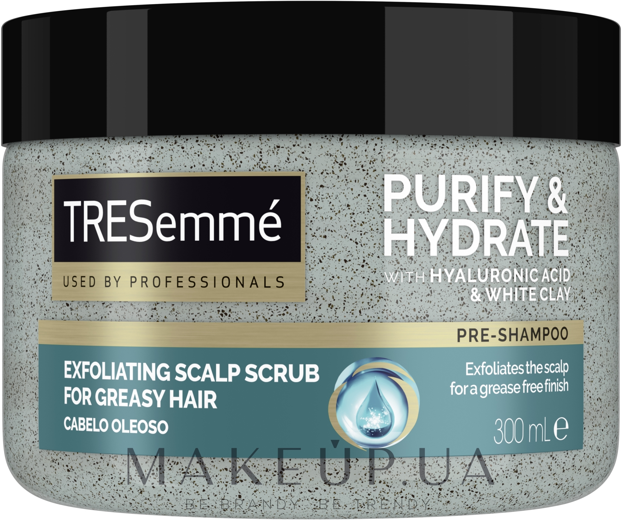 Скрабы для головы рейтинг. TRESEMME скраб Purify hydrate. Тресемме пилинг для волос. Скраб для кожи головы. Cкраб шампунь для кожи головы.