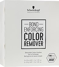Засіб для видалення штучного пігменту з волосся - Schwarzkopf Professional Bond Enforcing Color Remover — фото N1