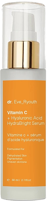 Увлажняющая сыворотка для лица - Dr. Eve_Ryouth Vitamin C + Hyaluronic Acid Hydrabright Serum — фото N1