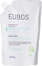 Крем для душа - Eubos Med Sensitive Skin Shower & Cream For Dry Skin Refill (запасной блок) — фото N1