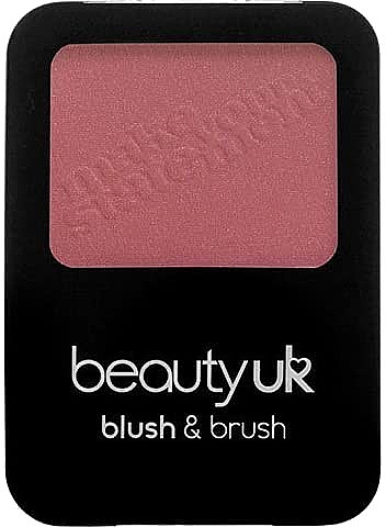 Рум'яна для обличчя з пензликом - Beauty UK Blush & Brush — фото N1