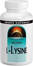 Парфумерія, косметика Дієтична добавка "L-Lysine", 1000 мг  - Source Naturals Free Form