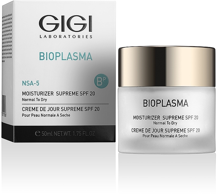 Увлажнающий крем для сухой кожи - Gigi Bioplasma Moist Dry SPF-20 — фото N2