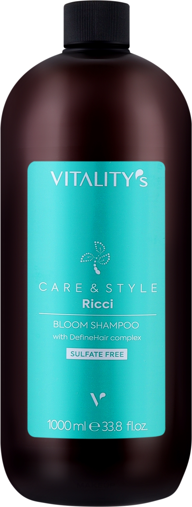 Шампунь для кучерявого волосся - Vitality's C&S Ricci Bloom Shampoo — фото 1000ml