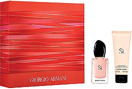 Парфумерія, косметика Giorgio Armani Si Fiori - Набір (edp/30ml + b/lot/75ml)