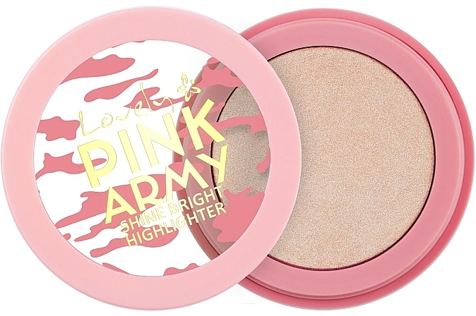 Хайлайтер - Lovely Pink Army Shine Bright Highlighter — фото N2