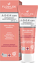 Увлажняющий витаминный крем - Floslek A + D + E + K Care Moisturizing Vitamin Cream SPF 15 — фото N1