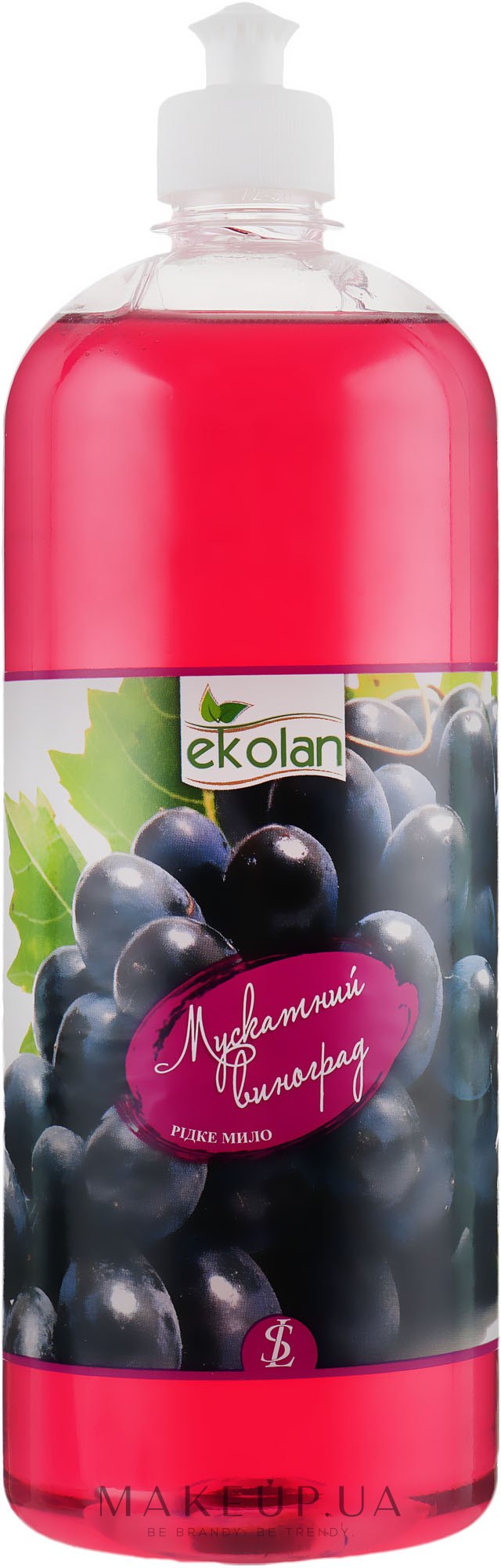 Жидкое мыло "Мускатный виноград", пуш-пул - EkoLan — фото 1000ml