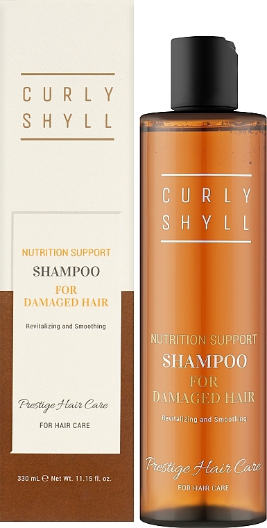 Восстанавливающий питательный шампунь - Curly Shyll Nutrition Support Shampoo — фото N3