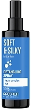 Парфумерія, косметика Спрей для полегшення розчісування волосся - Prosalon Soft & Silky Detangling Sparay