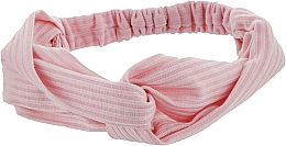 Косметична пов'язка "Тюрбан", рожева - Cosmo Shop — фото N1