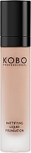 Тональний крем для обличчя - Kobo Professional Mattifyng Liquid Foundation — фото N1