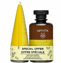 Духи, Парфюмерия, косметика Набор - Apivita Frequent Use (shampoo/250ml + h/cond/150ml)