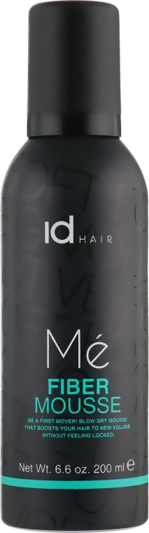 Мус для укладання волосся феном - idHair ME Fiber Mousse — фото N1
