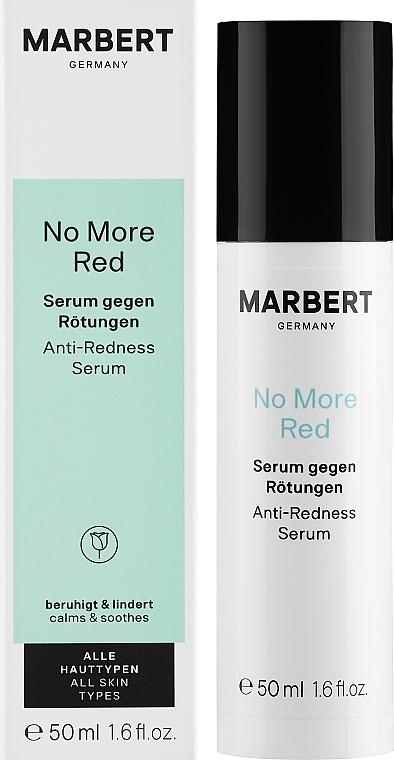 Сироватка проти почервоніння - Marbert No More Red Anti-Redness Serum — фото N1