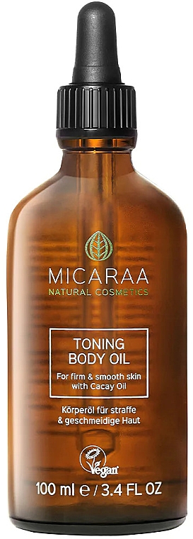 Тонизирующее масло для тела - Micaraa Toning Body Oil — фото N1