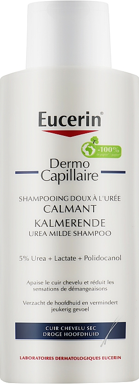 Шампунь для сухой кожи головы - Eucerin DermoCapillaire Shampoo — фото N1