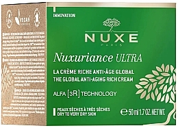 Крем для сухой и очень сухой кожи лица - Nuxe Nuxuriance Ultra The Global Anti-Aging Rich Cream — фото N2