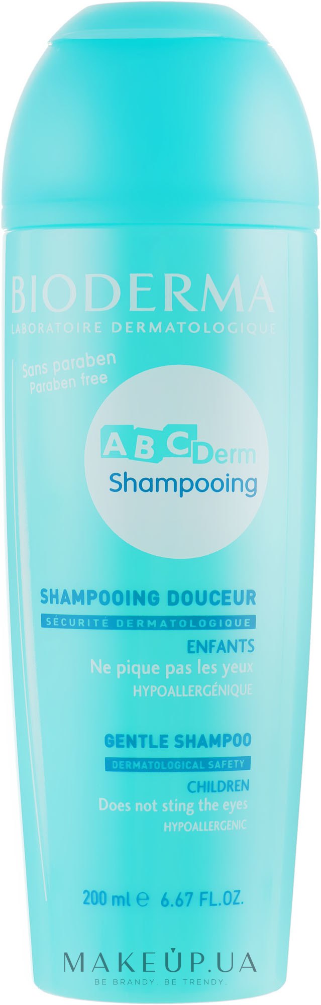 Шампунь для дітей - Bioderma ABCDerm Gentle Shampoo — фото 200ml