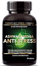 Диетическая добавка "Ашваганда антистресс", в таблетках - Intenson Ashwagandha Anti-Stress  — фото N1