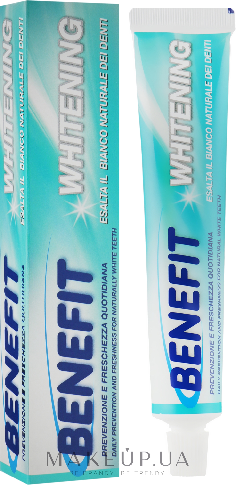 Зубна паста відбілювальна - Mil Mil Benefit — фото 75ml