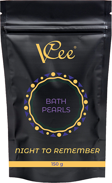 Зволожувальні перли для ванн - Vcee Bath Pearls Night To Remember — фото N1