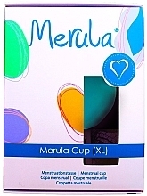 Менструальна чаша, XL, бірюзова - Merula Menstrual Cup Limited Edition — фото N2