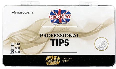 Типсы прозрачные - Ronney Professional Tips  — фото N1