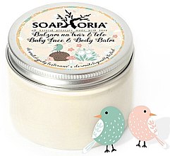 Парфумерія, косметика Бальзам для обличчя й тіла - Soaphoria Babyphoria Organic Baby Face & Body Balm