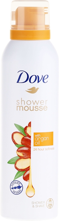 Пена-мусс для душа - Dove Shower Mousse Argan Oil