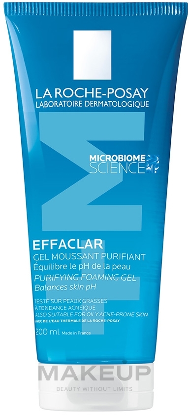 Гель-мус для очищення проблемної шкіри - La Roche-Posay Effaclar +М Purifying Foaming Gel — фото 200ml