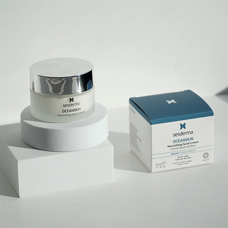 Питательный крем для лица - Sesderma Laboratories Oceanskin Nourishing Facial Cream — фото N2