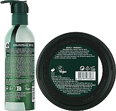 Набор - The Body Shop Purify & Relax Breathe Routine Gift Christmas Gift Set (wash/200ml + polish/200ml + oil/75ml) — фото N3