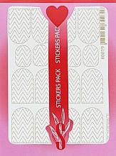 Парфумерія, косметика Дизайнерські наклейки для нігтів "Foil 0019" - StickersSpace 