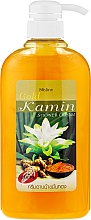 Крем-гель для душа с экстрактом куркумы, женьшеня и золотом - Mistine Gold Shower Cream — фото N1