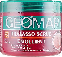 Парфумерія, косметика Таласо-скраб для тіла "Морська сіль і полуниця" - Geomar Thalasso Scrub Emollient