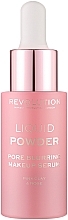 Праймер-сироватка - Makeup Revolution Liquid Powder Pore Blurring Makeup Serum — фото N1