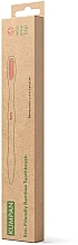 Зубна щітка бамбукова, AS02, м'яка, в коробці - Kumpan Bamboo Soft Toothbrush — фото N2