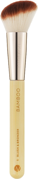 Кисть для нанесения румян и бронзера, 498656 - Inter-Vion Bamboo — фото N1