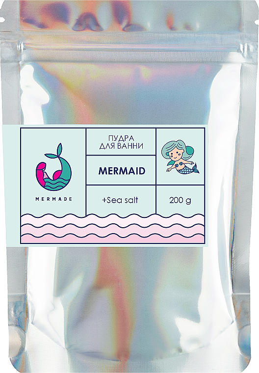 Пудра для ванни - Mermade Mermaid Bath Powder — фото N1