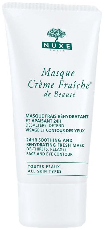 Зволожуюча заспокійлива маска - Nuxe Creme Fraiche De Beaute 24hr Soothing And Rehydrating Fresh Mask