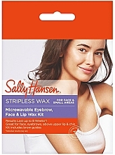 Духи, Парфюмерия, косметика Набор для депиляции воском - Sally Hansen Microwavable Eyebrow, Face & Lip Wax Kit