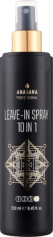 Несмываемый спрей "10 в 1" для всех типов волос - Anagana Professional Leave-In Spray 10 In 1 — фото N1