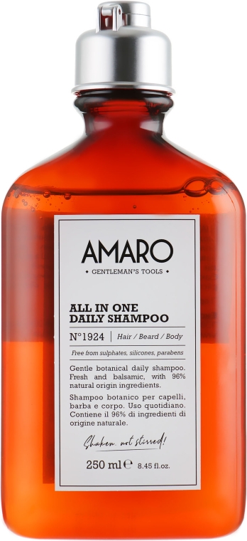 Шампунь для ежедневного применения - FarmaVita Amaro All In One Daily Shampoo