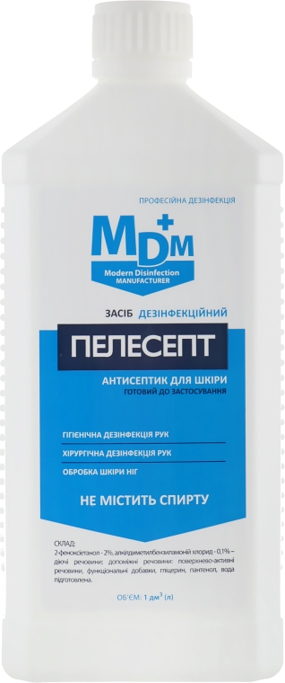 Пелесепт антисептик для шкіри без спирту - MDM — фото N1