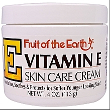 Парфумерія, косметика Крем для тіла з вітаміном Е - Fruit Of The Earth Vitamin E Skin Care Cream