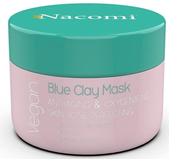 Маска с голубой глиной - Nacomi Blue Clay Mask Anti-Aging — фото N1