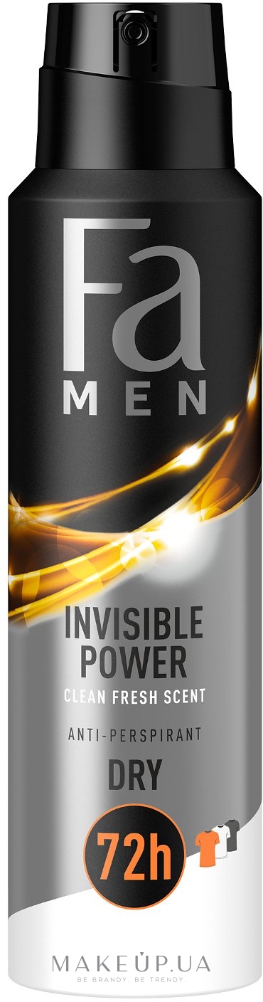 Антиперспирант - Fa Men Xtreme Invisible Power — фото 150ml